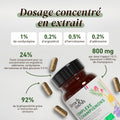 French Mush compléments alimentaires à base d'extraits de champignons médicinaux biologiques fabriqués en France Complexe 5 Champignons – Ménopause - gélules -