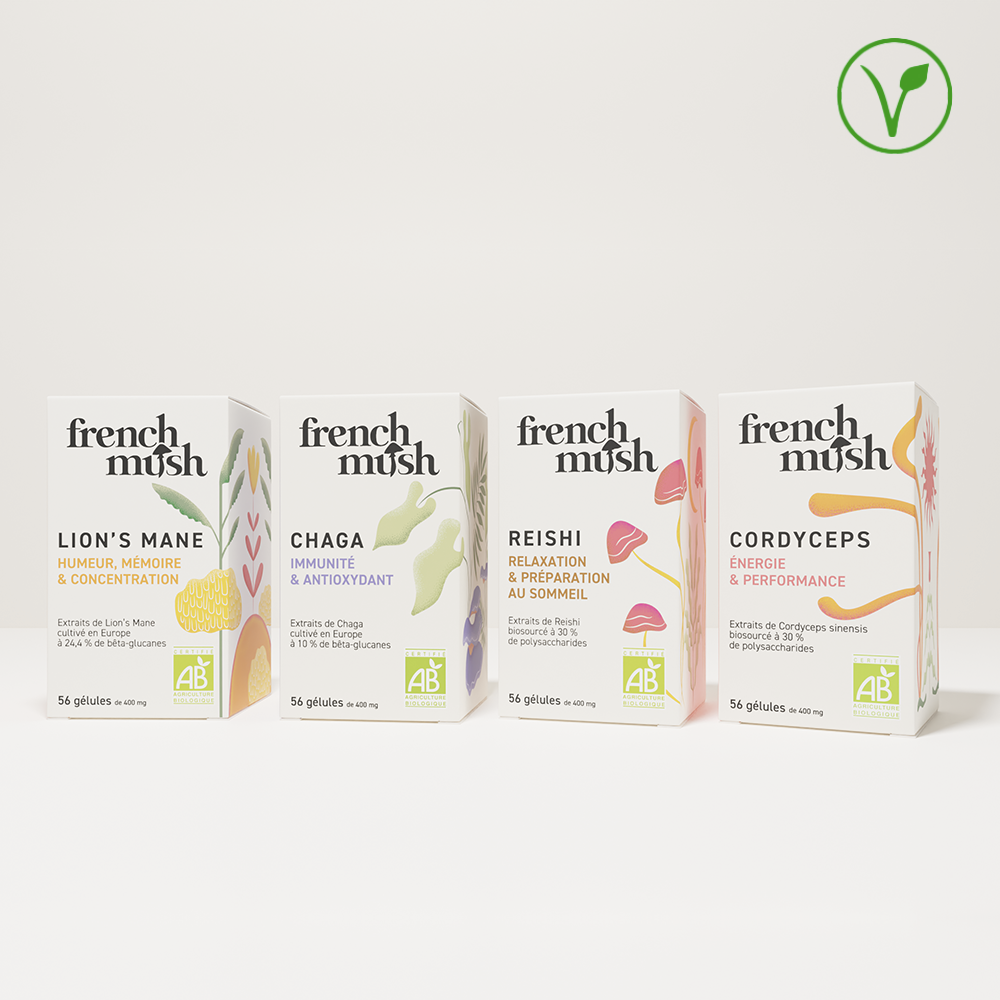 Pack Frenchmush en gélules vegan