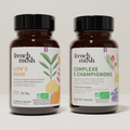 French Mush compléments alimentaires à base d'extraits de champignons médicinaux biologiques fabriqués en France Complexe Champignons 5 - Lion's Mane - gélules -