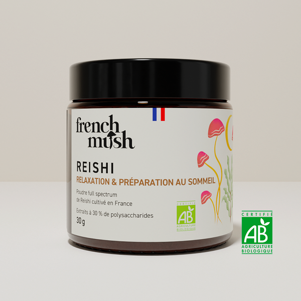 French Mush complements alimentaires a base d'extraits de champignons biologiques