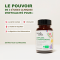 French Mush compléments alimentaires à base d'extraits de champignons médicinaux biologiques fabriqués en France - extraction aux ultrasons - Complexe 5 champignons