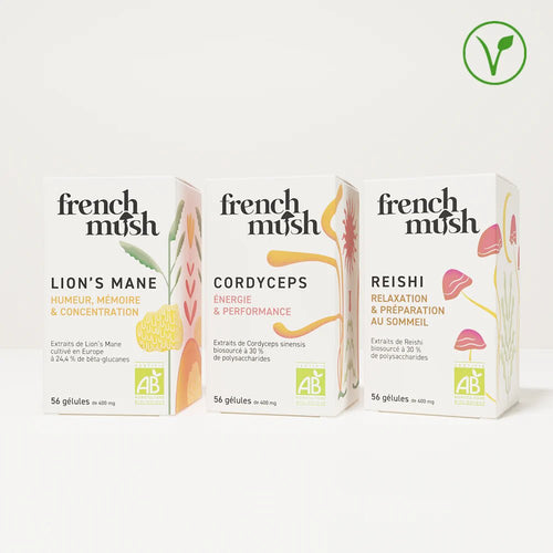 Le pack santé mentale et énergie - French Mush