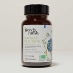 French Mush compléments alimentaires à base d'extraits de champignons médicinaux biologiques fabriqués en France Duo Maïtake Pleurote Bio - gélules -