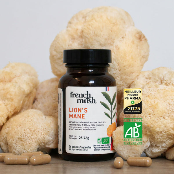 French Mush compléments alimentaires à base d'extraits de champignons médicinaux biologiques fabriqués en France e-Carte cadeau - autre -