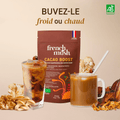 French Mush compléments alimentaires à base d'extraits de champignons médicinaux biologiques fabriqués en France Boisson Boost Bio · Cacao - boisson -