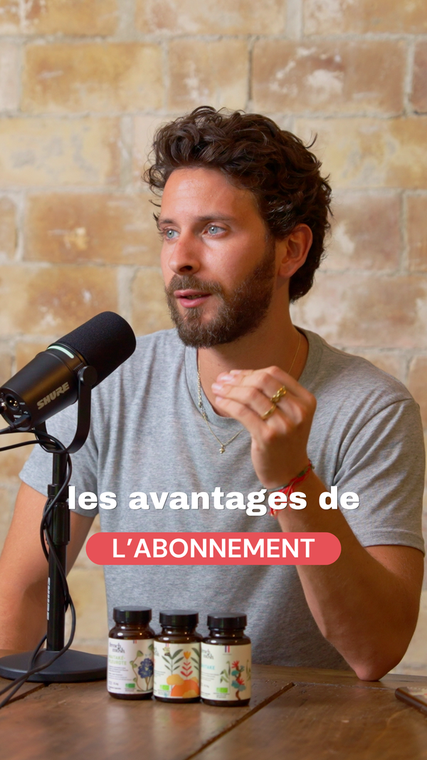 Cancel flow - avantages de l'abonnement French Mush - compléments alimentaires à base d'extraits de champignons biologiques fabriqués en France